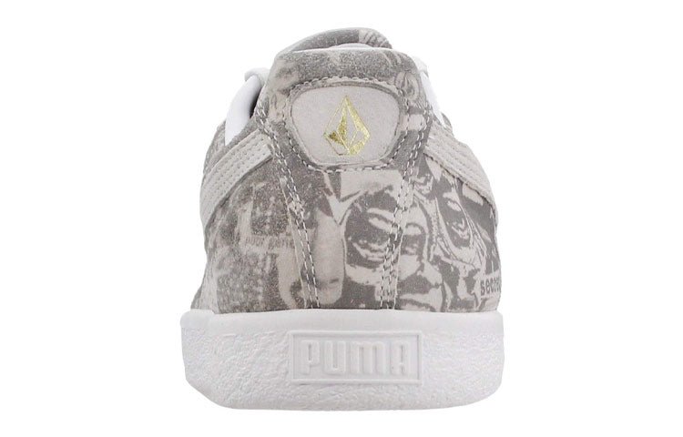 PUMA Clyde Rt x Volcom 'Grey' 368145-01 - Image 5