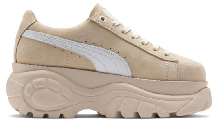 (WMNS) PUMA Buffalo x Suede Classic 'Beige White' 368499-04 - Image 2