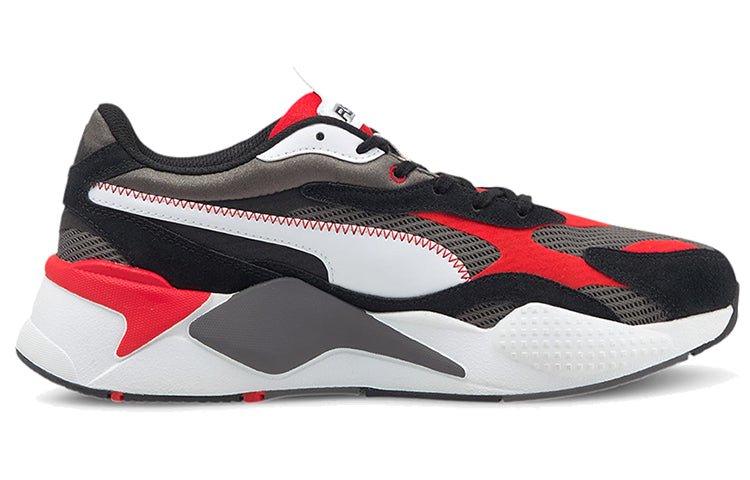 PUMA Rs-x3 Twill Air Mesh 'Black White Red' 368845-02 - Image 2