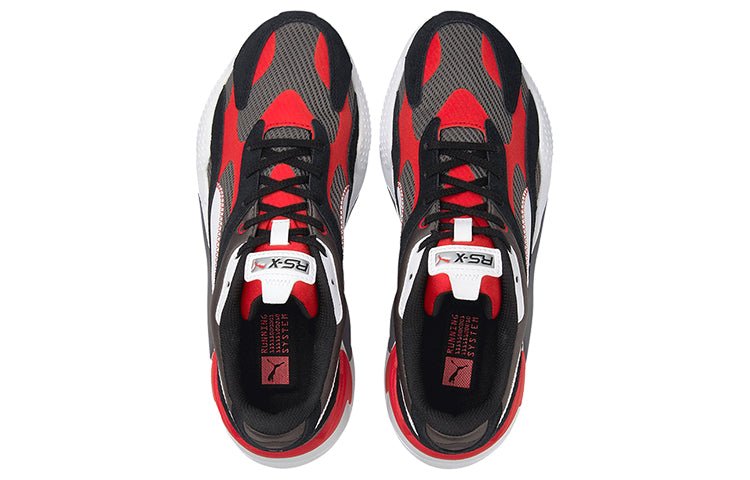 PUMA Rs-x3 Twill Air Mesh 'Black White Red' 368845-02 - Image 3