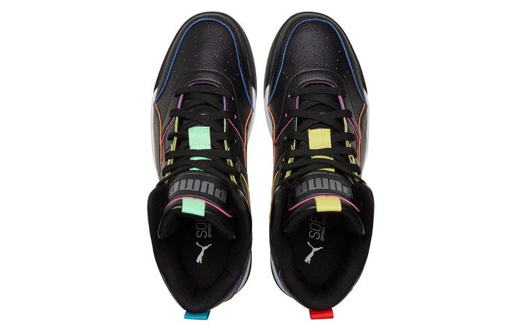PUMA Backcourt Casual Shoes Black 368872-02 - Image 4