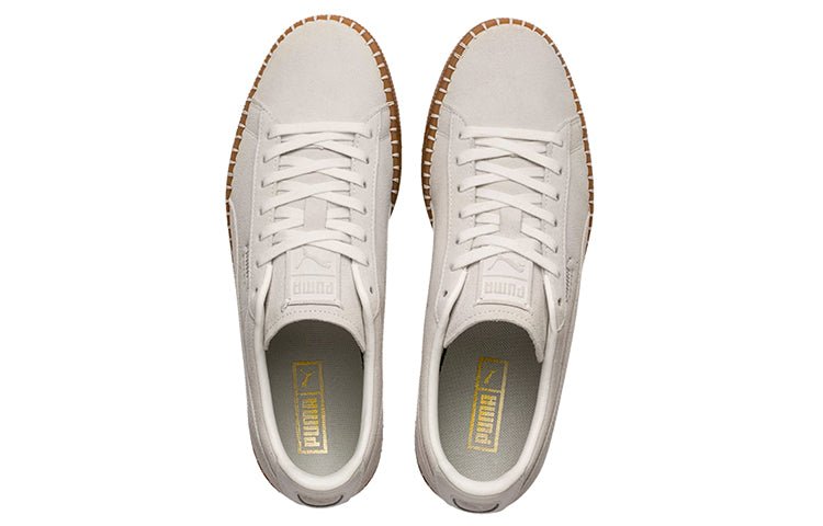 PUMA Suede Classic Blanket Stitch 'Whisper White' 368903-03 - Image 3