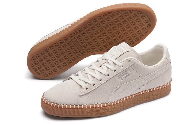 PUMA Suede Classic Blanket Stitch 'Whisper White' 368903-03 - Image 5