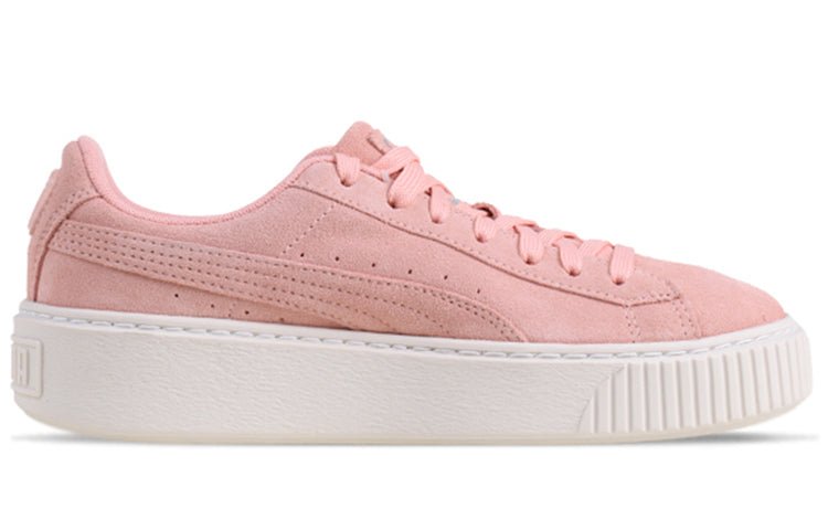 PUMA Suede Platform Super Jewel (Big Kid) Pink 368993-01 - Image 2