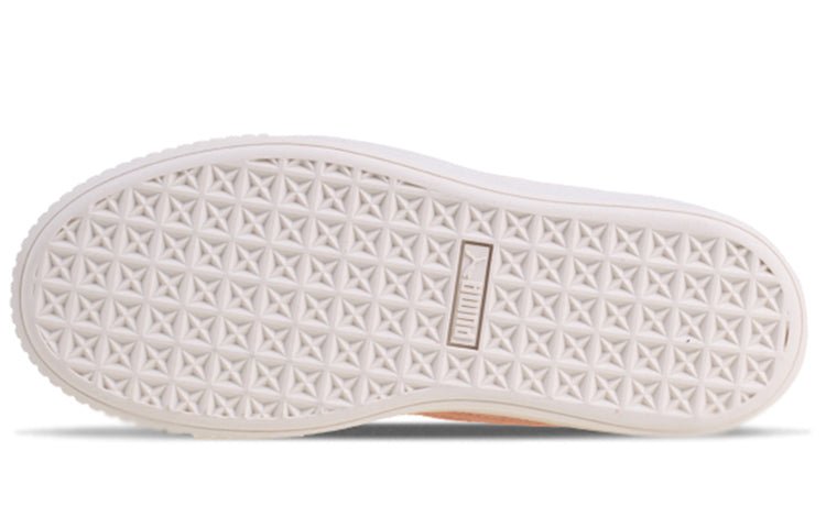 PUMA Suede Platform Super Jewel (Big Kid) Pink 368993-01 - Image 4