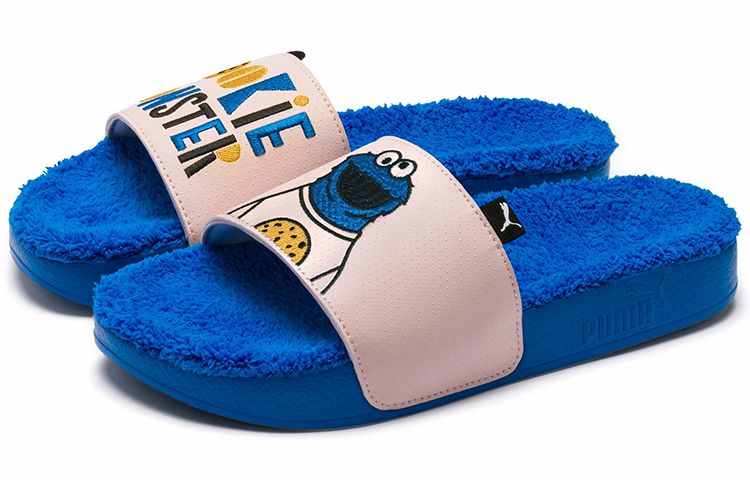 Sesame Street x PUMA Leadcat Sandals Blue 369085-01 - Image 4