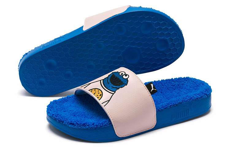 Sesame Street x PUMA Leadcat Sandals Blue 369085-01 - Image 5