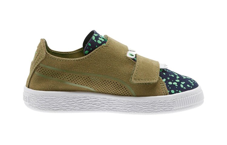 (PS) PUMA Suede Deconstructed Monster 'Olivine Peacoat Irish Green' 369092-01 - Image 2