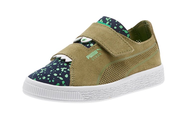 (PS) PUMA Suede Deconstructed Monster 'Olivine Peacoat Irish Green' 369092-01 - Image 3