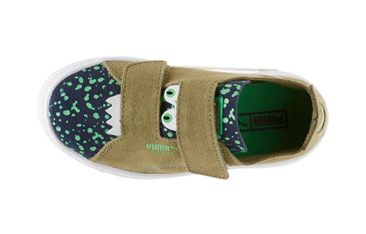 (PS) PUMA Suede Deconstructed Monster 'Olivine Peacoat Irish Green' 369092-01 - Image 4