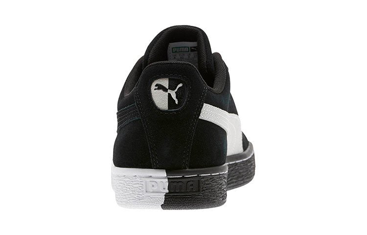 PUMA Suede Classic 'Other Side' Casual Sneakers Black/White 369206-01 - Image 3