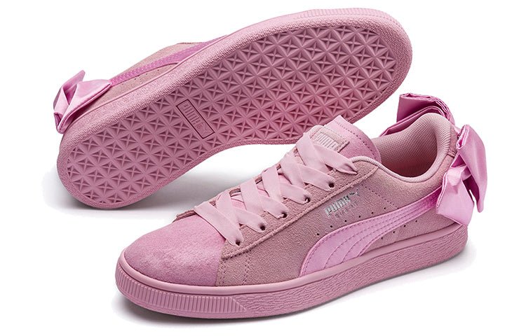 (WMNS) PUMA Suede 'Bow Galaxy - Pale Pink' 369217-01 - Image 5
