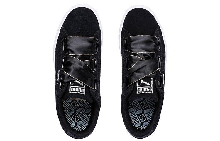 (WMNS) PUMA Suede Heart Galaxy 'Black' 369232-03 - Image 3