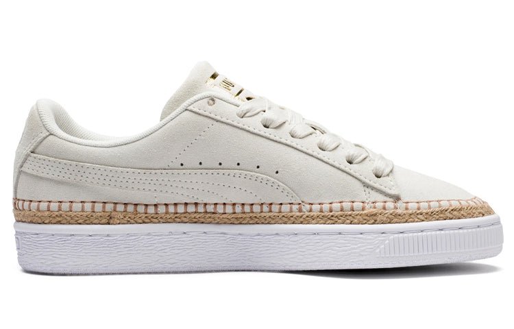 (WMNS) PUMA Suede Sneakerdrille Leisure Shoes Grey 369234-02 - Image 2