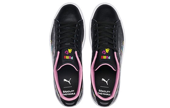 PUMA Bradley Theodore x Clyde 'Black Prism Pink' 369555-01 - Image 5