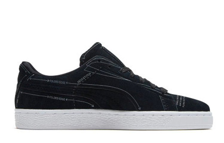 PUMA SUEDE CLASSIC PATTERN MASTER 'Black' 369614-02 - Image 3