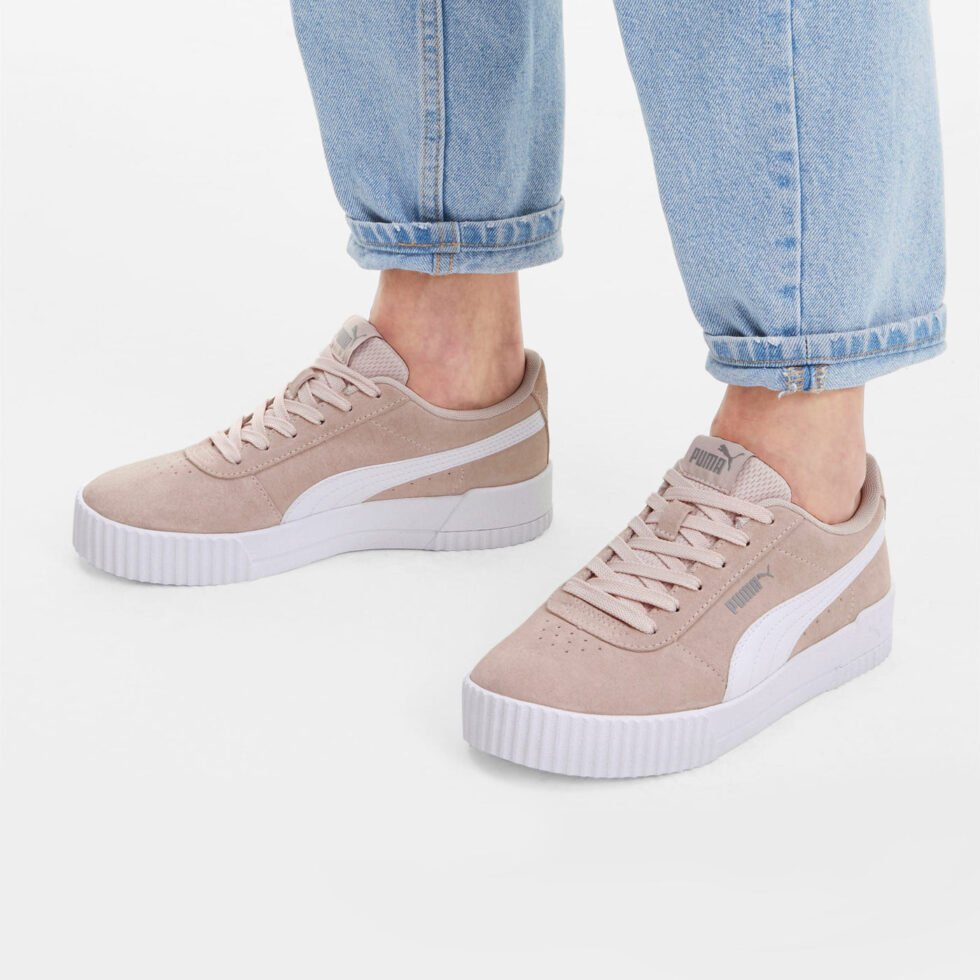 (WMNS) PUMA Carina Suede Pink 369864-12 - Image 6