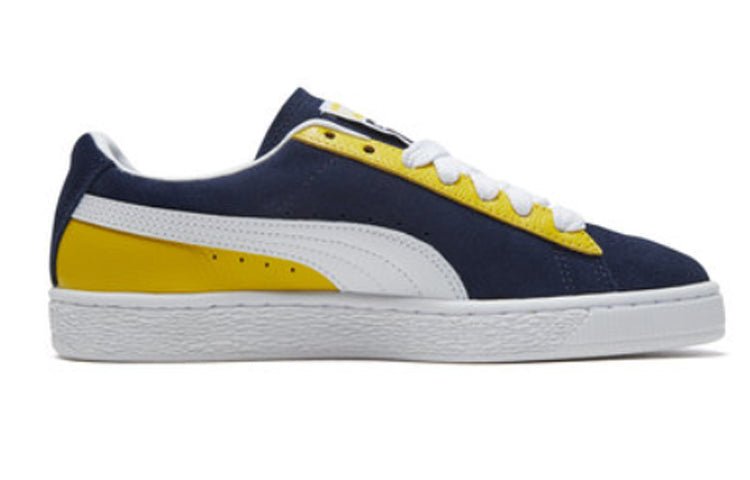 PUMA SUEDE Classic Block 'Blue Yellow' 369873-02 - Image 2