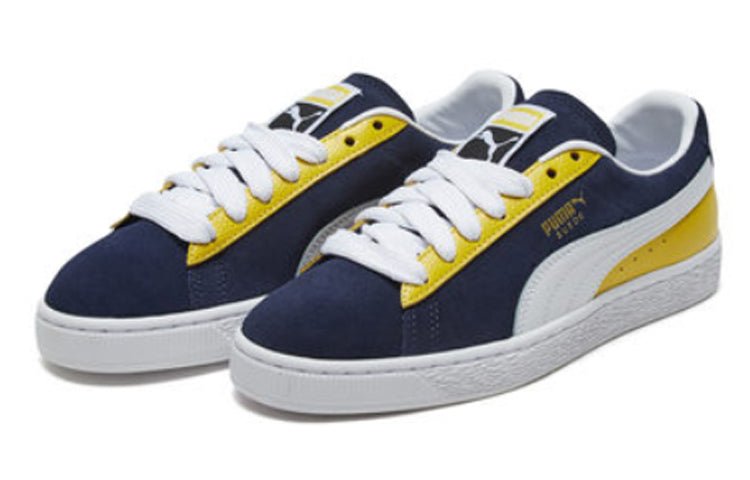 PUMA SUEDE Classic Block 'Blue Yellow' 369873-02 - Image 3