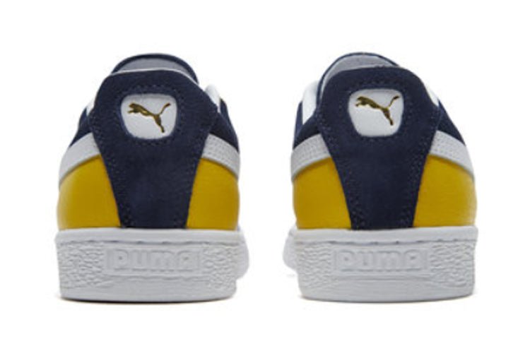 PUMA SUEDE Classic Block 'Blue Yellow' 369873-02 - Image 4