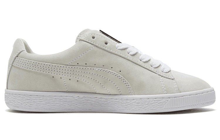 PUMA Suede Classic Metal Badge 'White Team Gold' 370081-02 - Image 2