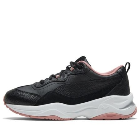 (WMNS) PUMA Cilia Lux 'Black Pink' 370282-01