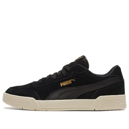 PUMA Caracal Suede 'Black White Gold' 370304-12