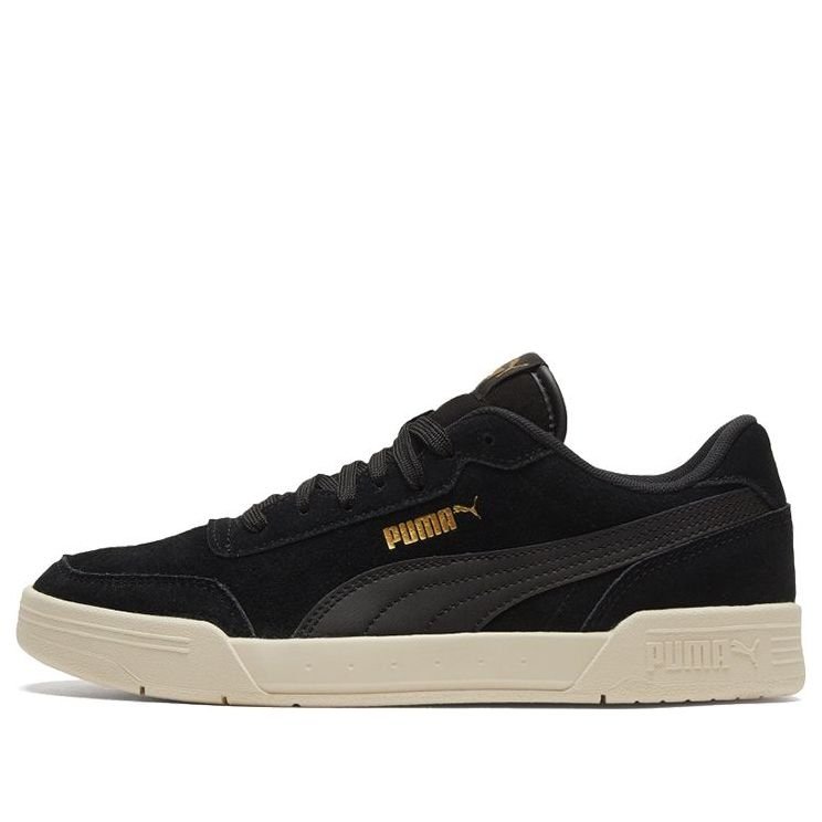 PUMA Caracal Suede 'Black White Gold' 370304-12