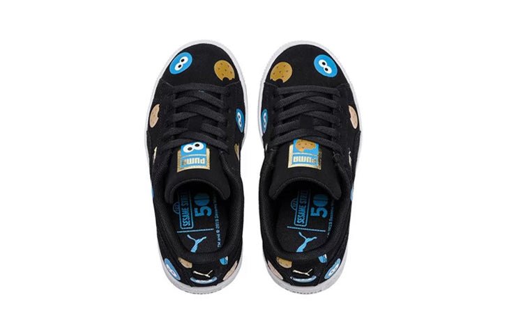 (PS) PUMA Sesame Street 50 Suede Badge Ps 370342-01 - Image 3