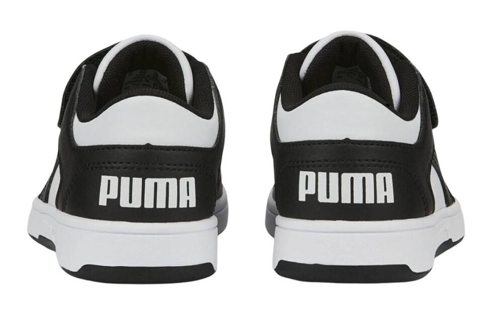 (PS) PUMA Rebound Lay-Up Lo V 'White Black' 370492-16 - Image 5