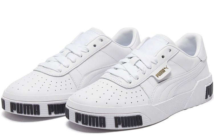 (WMNS) PUMA Cali Bold 'White Metallic Gold' 370811-01 - Image 3