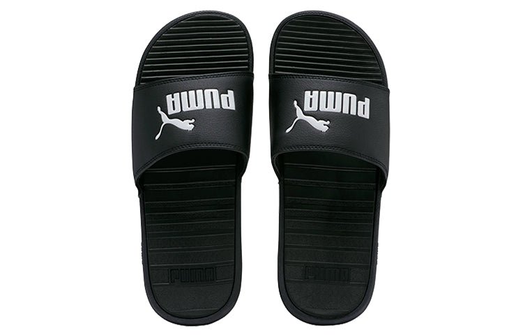PUMA Cool Cat Slides 'Black White' 371023-01 - Image 4