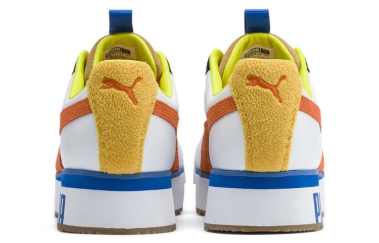 (WMNS) PUMA Roma Amor Sport 'White Mandarine' 371070-01 - Image 4