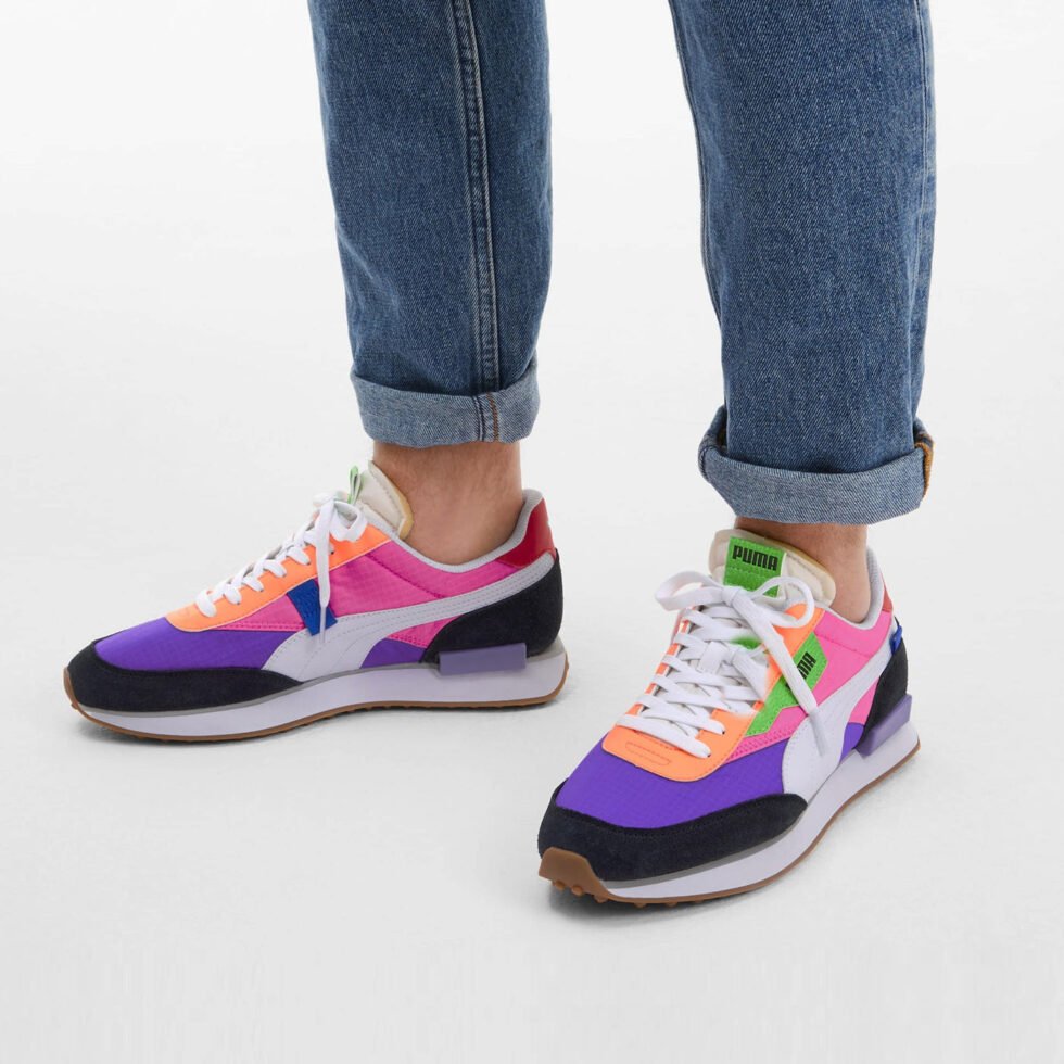 PUMA Future Rider Play On 'Luminous Purple' 371149-03 - Image 5