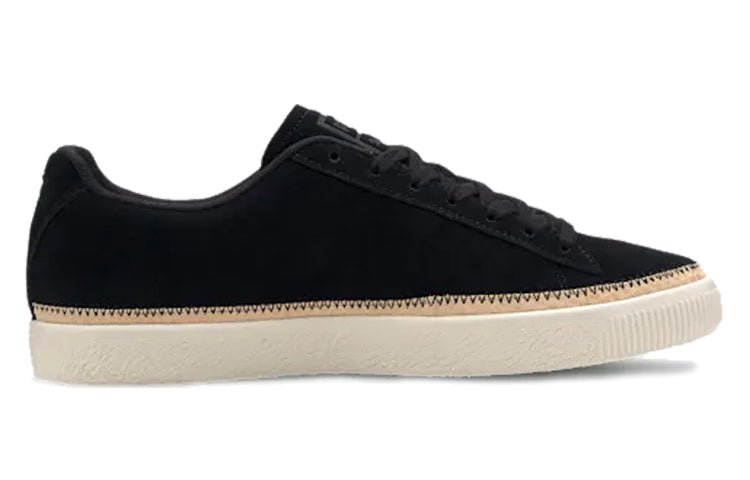 PUMA Suede Trim DLX Black Unisex 371749-01 - Image 2
