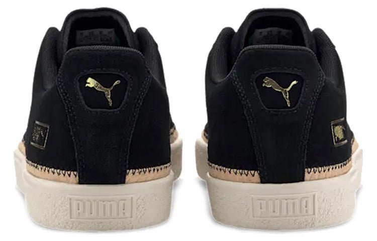 PUMA Suede Trim DLX Black Unisex 371749-01 - Image 4