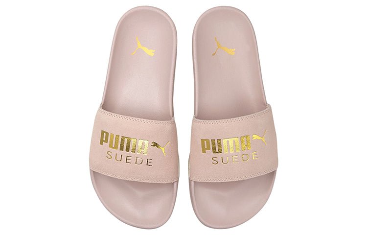 PUMA Leadcat FTR Suede Slide 'Classic Pink Gold' 372277-09 - Image 3