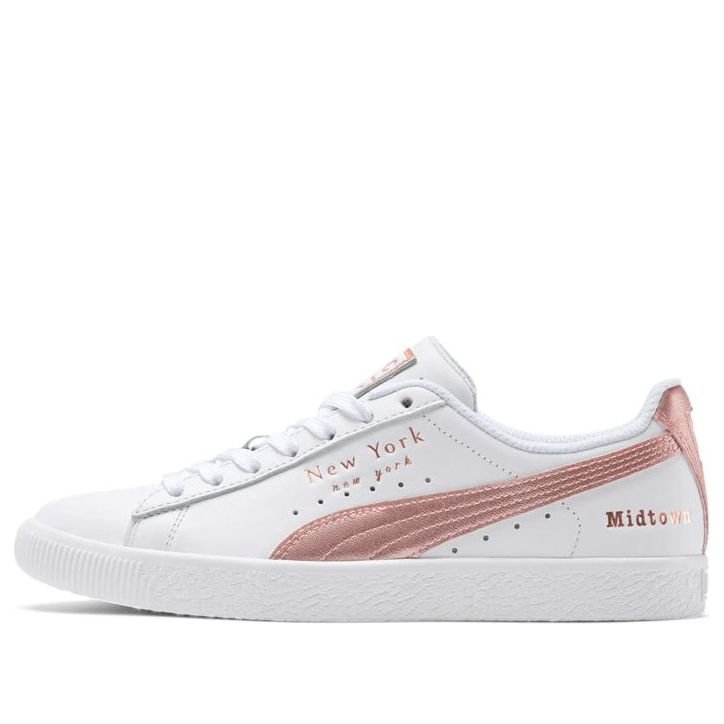 (WMNS) PUMA Clyde NYC Shoes White 372311-01