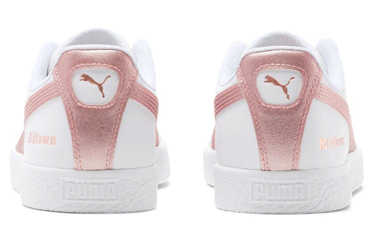 (WMNS) PUMA Clyde NYC Shoes White 372311-01 - Image 4