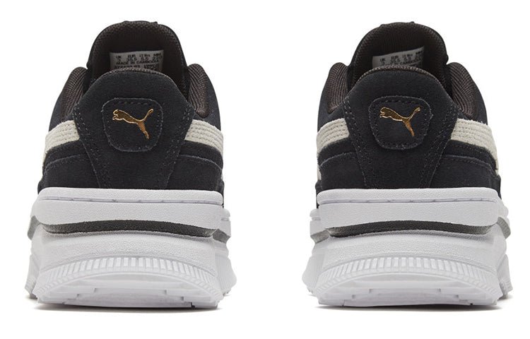 (WMNS) PUMA Deva Suede 'Black' 372423-03 - Image 5