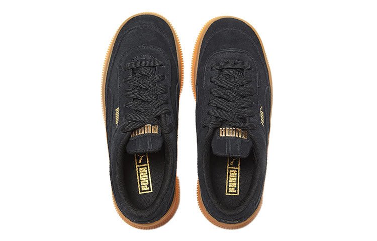 (WMNS) PUMA Deva Suede 'Black Gold' 372423-07 - Image 3