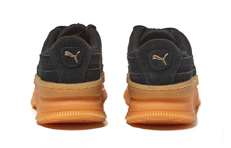 (WMNS) PUMA Deva Suede 'Black Gold' 372423-07 - Image 4
