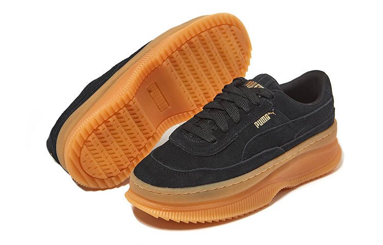 (WMNS) PUMA Deva Suede 'Black Gold' 372423-07 - Image 5