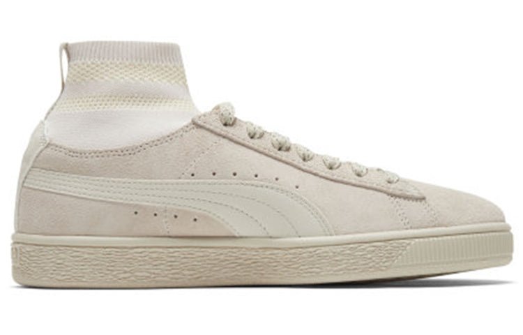 (WMNS) PUMA Suede Classic Sock Ii 'Cream y' 372562-02 - Image 2