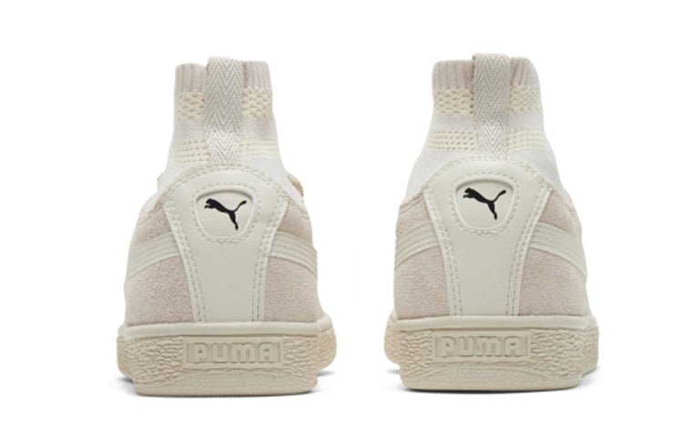 (WMNS) PUMA Suede Classic Sock Ii 'Cream y' 372562-02 - Image 4
