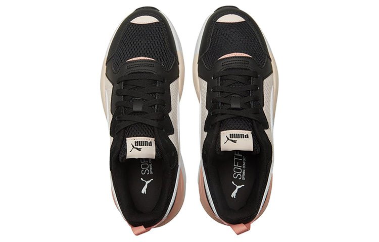 PUMA X-Ray Black Pink White Low Tops Sports Shoe 'Black White Pink' 372602-27 - Image 4