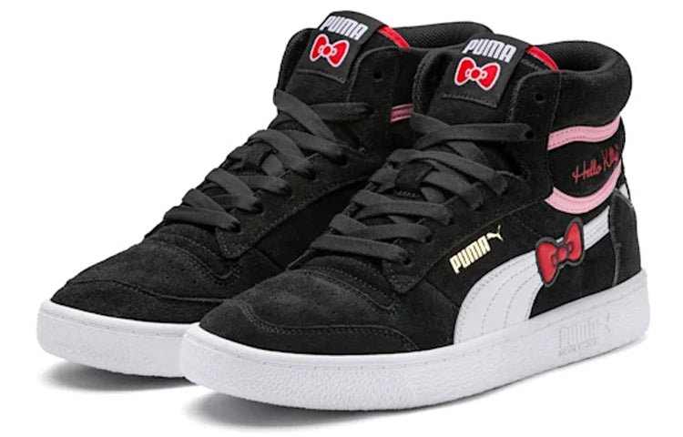 (WMNS) PUMA Hello Kitty x Ralph Sampson Mid 'Black' 372733-01 - Image 3
