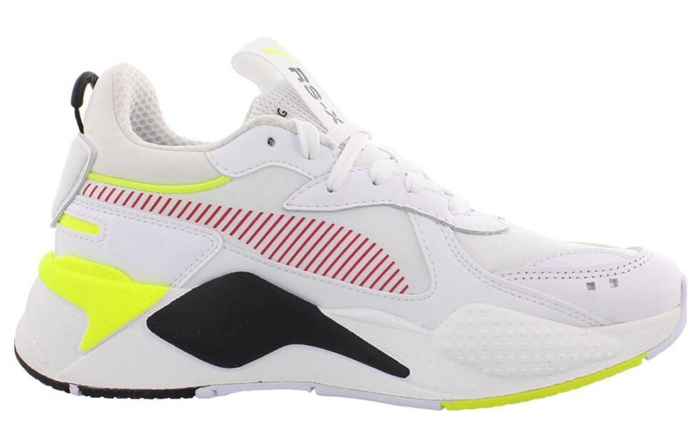 (WMNS) PUMA RS-X Sneakers 'White Red Black' 372780-01 - Image 2