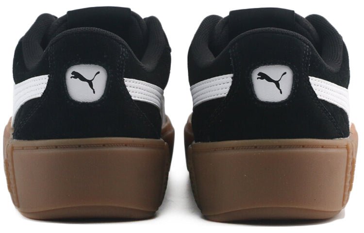 (WMNS) PUMA Smash Platform v2 Suede 'Black Gum' 373037-01 - Image 3