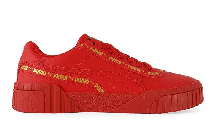 (GS) PUMA Cali Taping 'Red Gold' 373066-04 - Image 2
